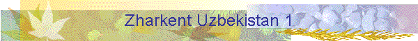 Zharkent Uzbekistan 1