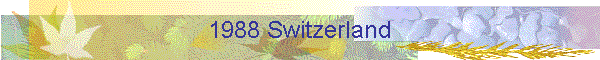 1988 Switzerland