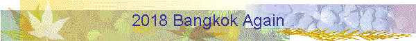 2018 Bangkok Again