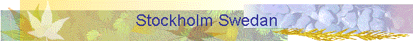 Stockholm Swedan