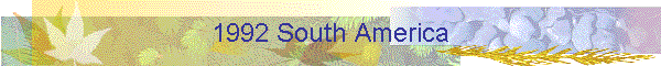 1992 South America