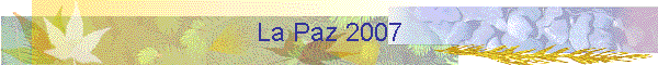 La Paz 2007