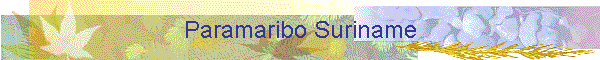 Paramaribo Suriname