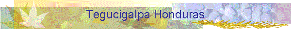 Tegucigalpa Honduras