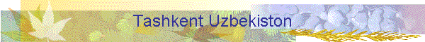 Tashkent Uzbekiston
